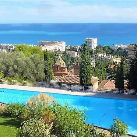 شقة L'abbaye Luxe Et Vue Panoramique نيس